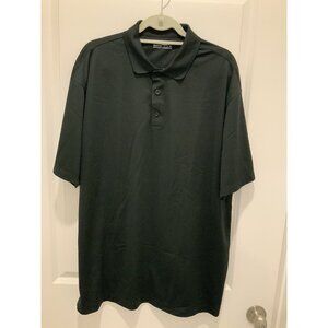 Nike Polo XXL Golf Mens Short Sleeve Fit Dry Embroidered Logo Black